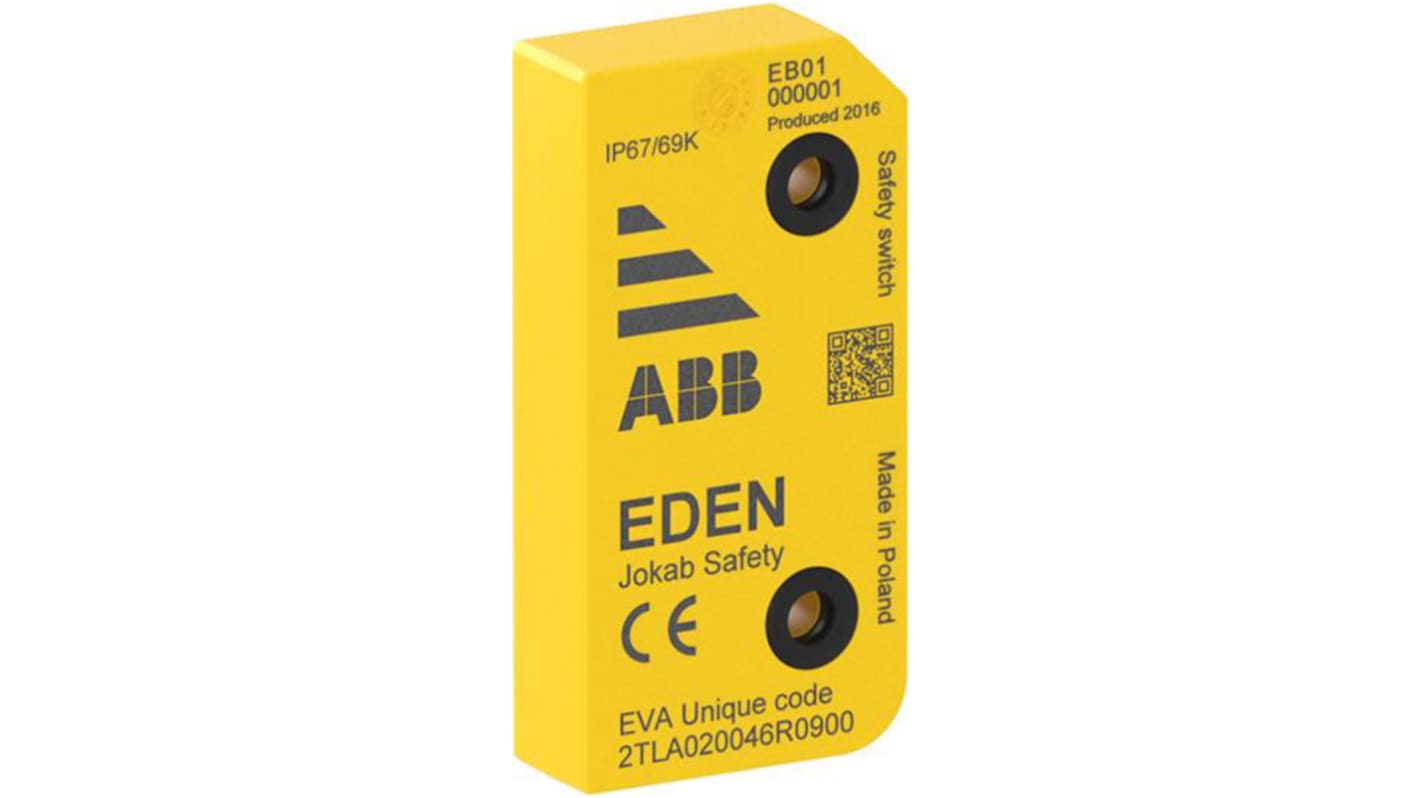 Interruptor sin contacto ABB Jokab Eden OSSD, IP67, IP69K