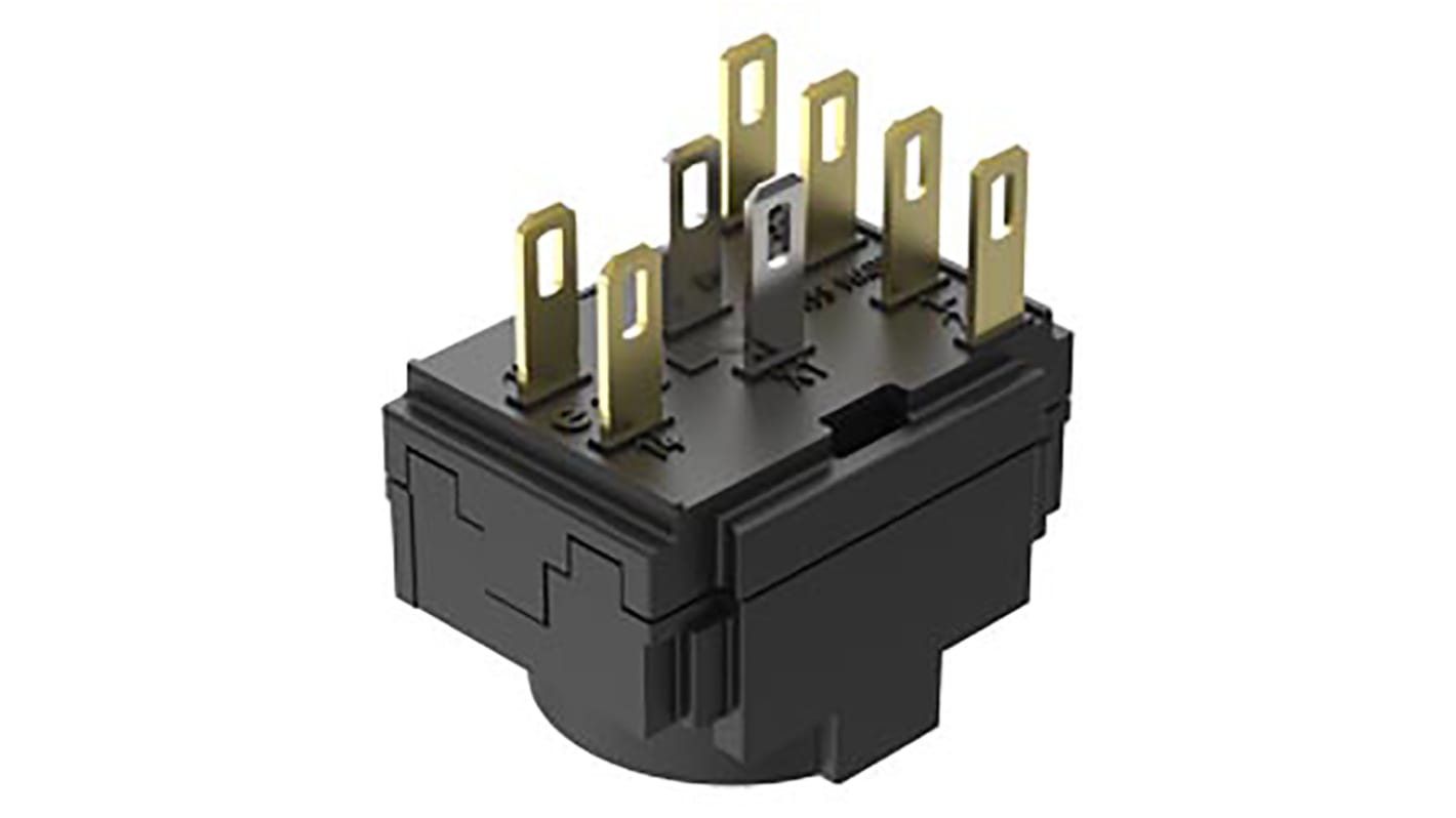 61-8490.22 | EAO Contact Block for Use with Series 61 Switches, 250V ac ...