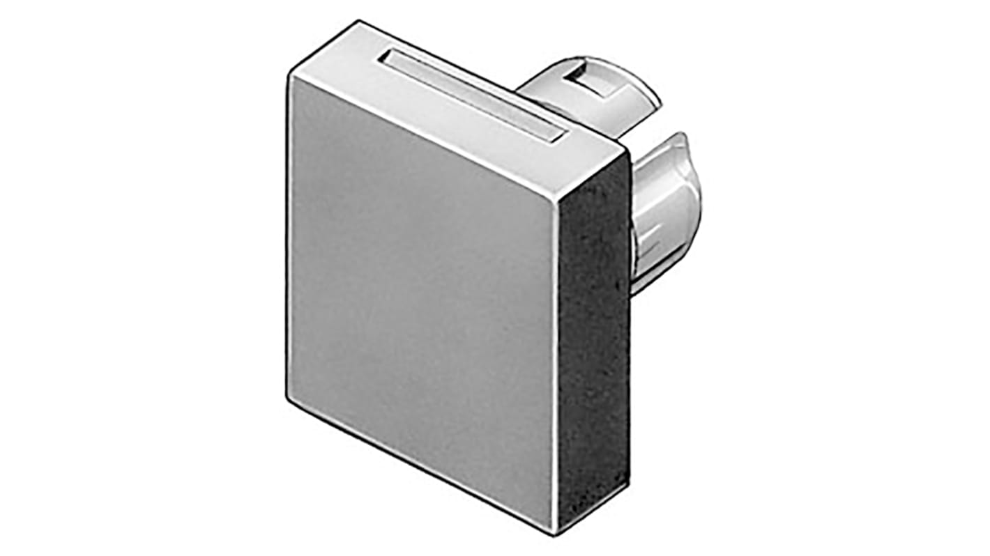 EAO Yellow Rectangular Push Button Lens for Use with Series 51 Switches