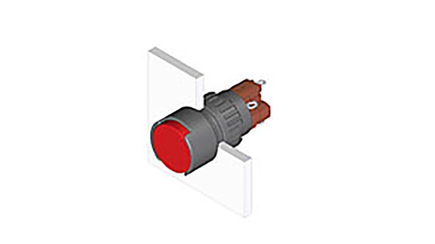 EAO Illuminated Push Button Switch for Use with Series 51 Switches