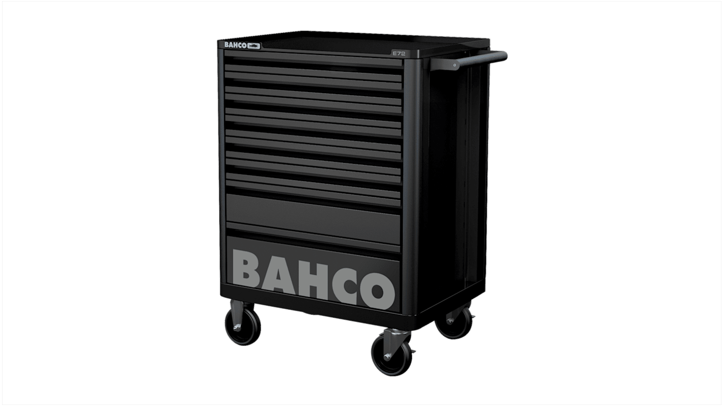 Bahco 8 drawer Solid Steel Wheeled Tool Chest, 965mm x 693mm x 510mm