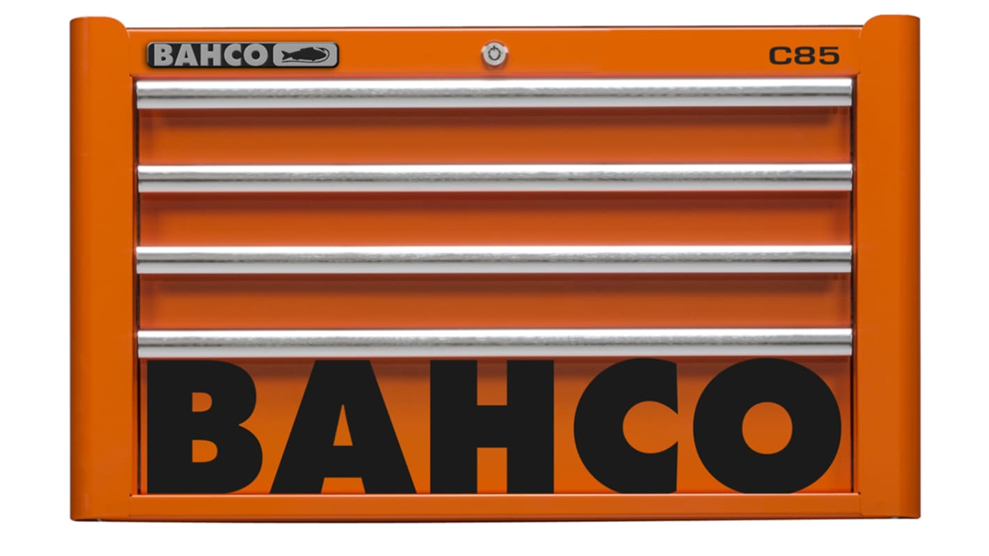 Coffret à outils Bahco en Acier inoxydable (partie supérieure) 4 tiroirs 501 x 677 x 419mm