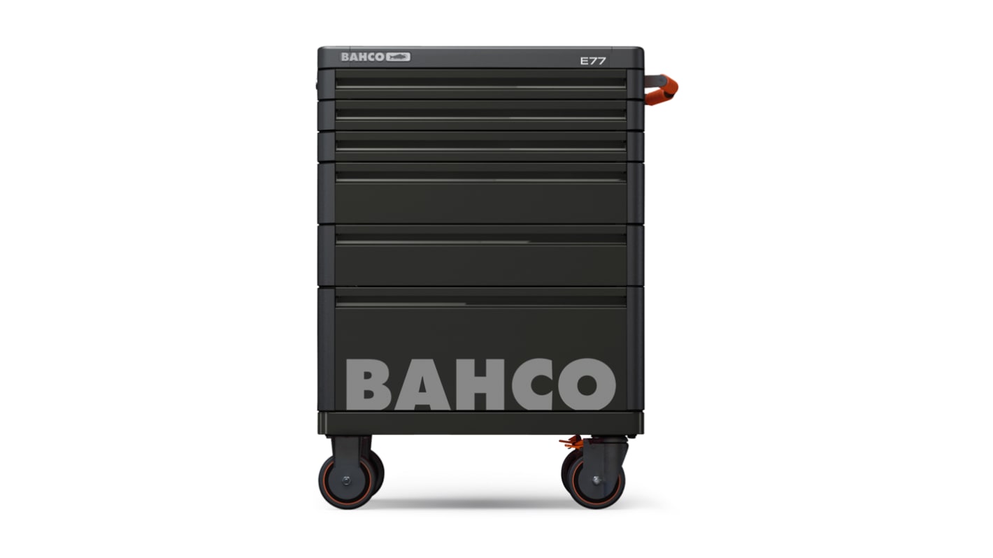 Bahco 6 drawer Solid Steel Wheeled Tool Chest, 980mm x 693mm x 510mm