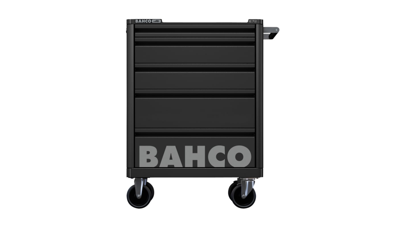 Bahco Stahl Rollenschrank 5 Schubladen mit Rollen, 965mm x 693mm x 510mm