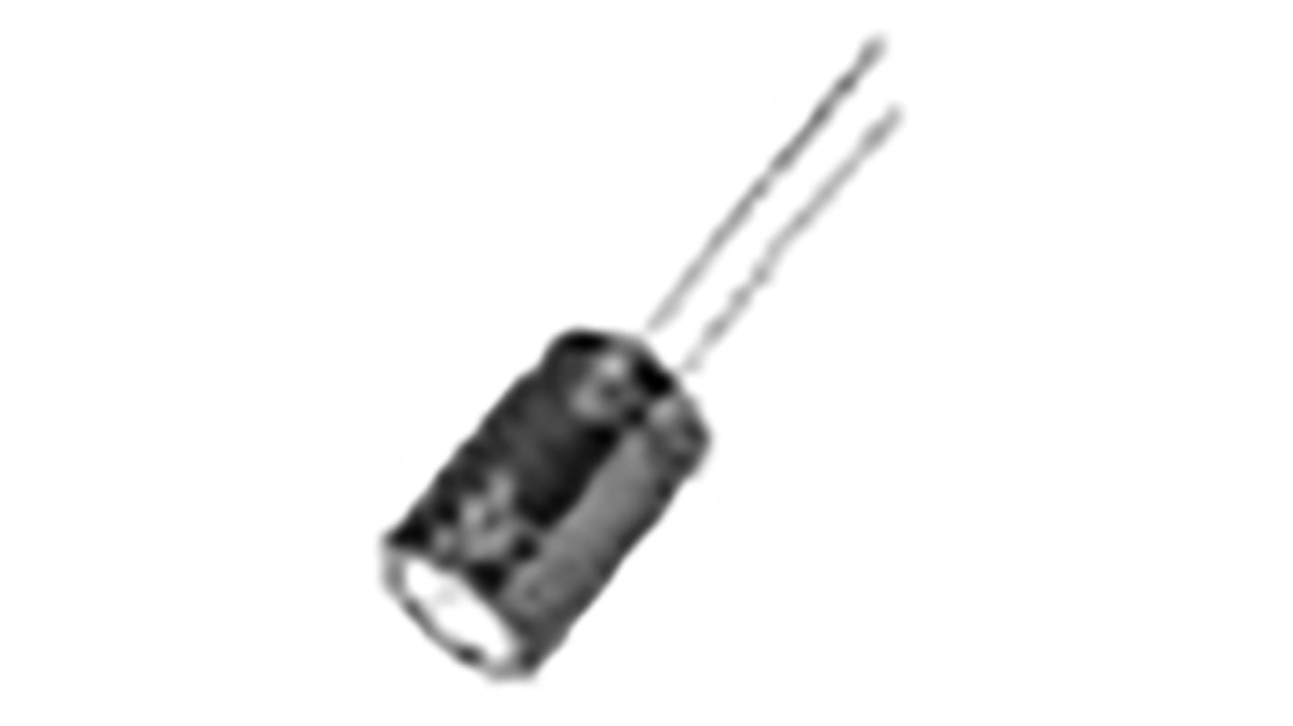 Panasonic 2200μF Aluminium Electrolytic Capacitor 16V dc, Radial, Through Hole - EEUFR1C222B