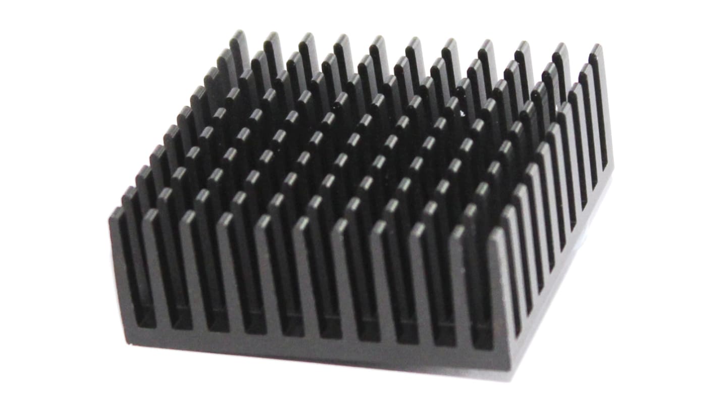 Heatsink, Universal Square Alu, 2 (Forced)°C/W, 43.2 x 44.5 x 16.5mm, Horizontal, Top Mount, Vertical