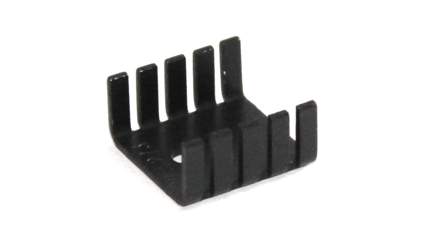 Heatsink, 24.5 (Natural) °C/W, 7.2 (Forced) °C/W, 19.1 x 19.1 x 9.5mm, Horizontal, Screw, Vertical