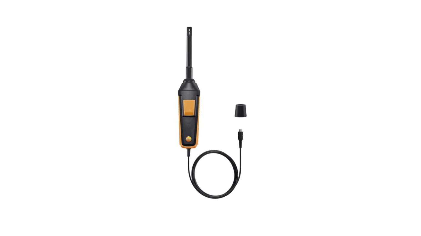 Testo Probe for Humidity, Temperature, +70°C Max, 100%RH Max