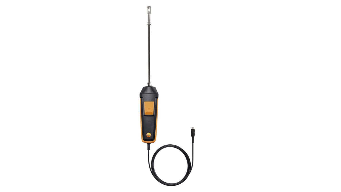 0635 1052 | Testo Probe for Air Velocity, Temperature, Volume Flow, +50 ...