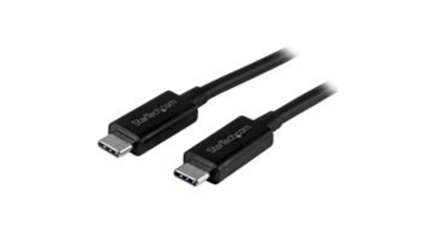 StarTech.com USB 3.1 Cable, Male USB C to Male USB C Cable, 1m