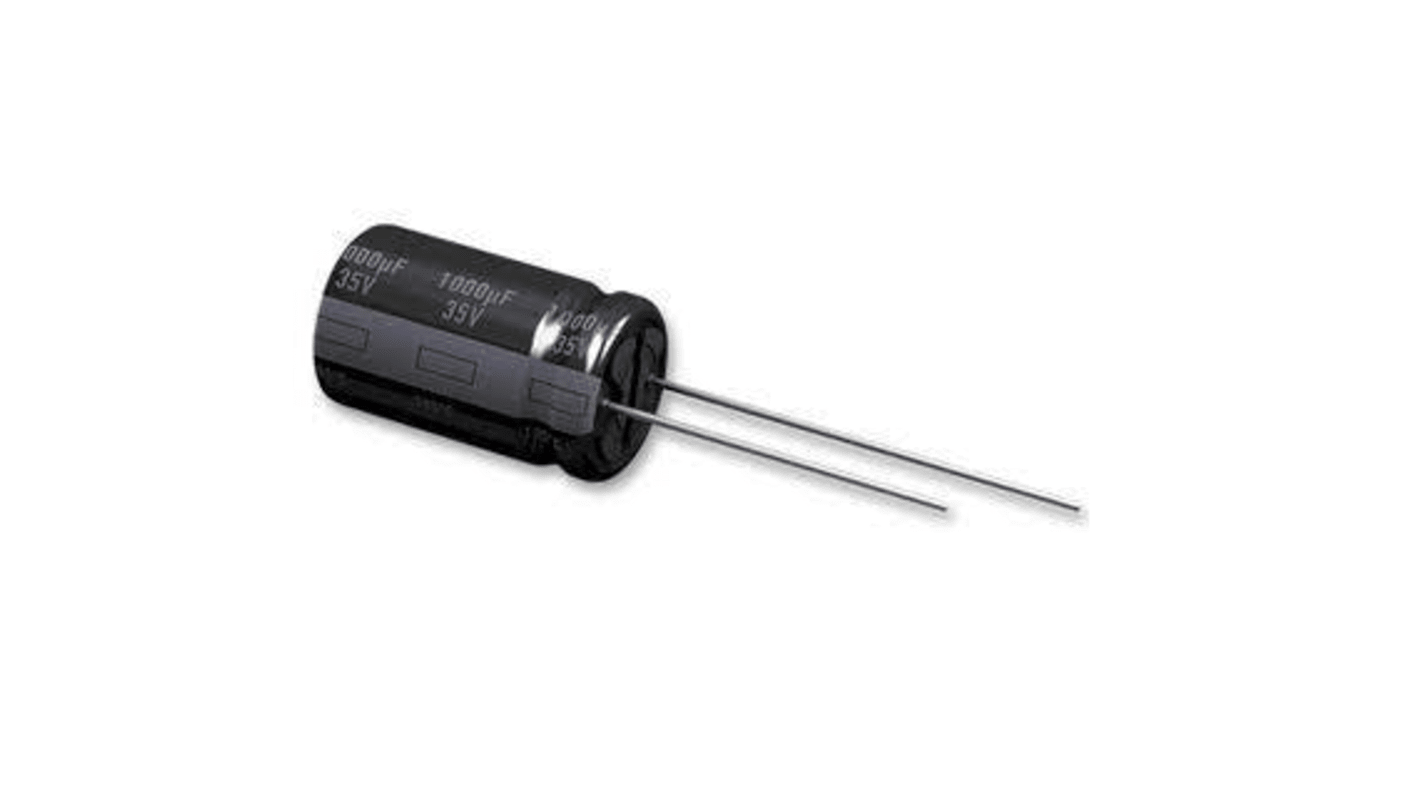 Panasonic NHG-A, THT Aluminium-Elektrolyt Kondensator 10μF ±20% / 50V dc, bis 105°C