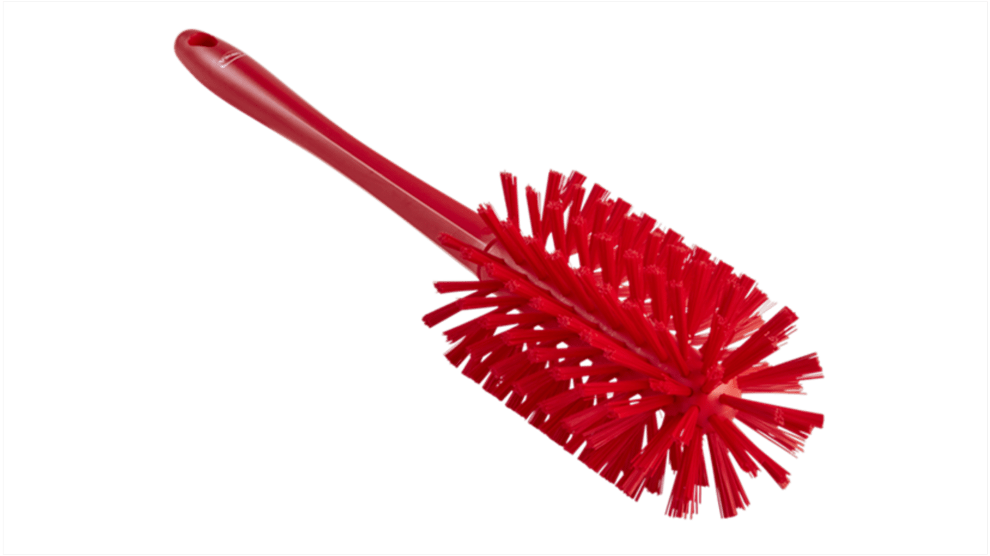 5381904 Vikan Red Bottle Brush, 430mm x 90mm RS
