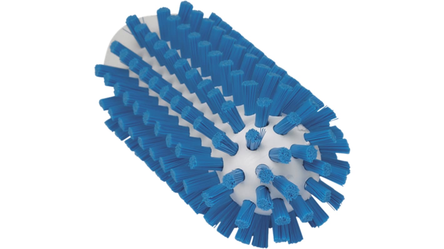 Scovolino Vikan, con setole in Poliestere di 10mm, colore Blu