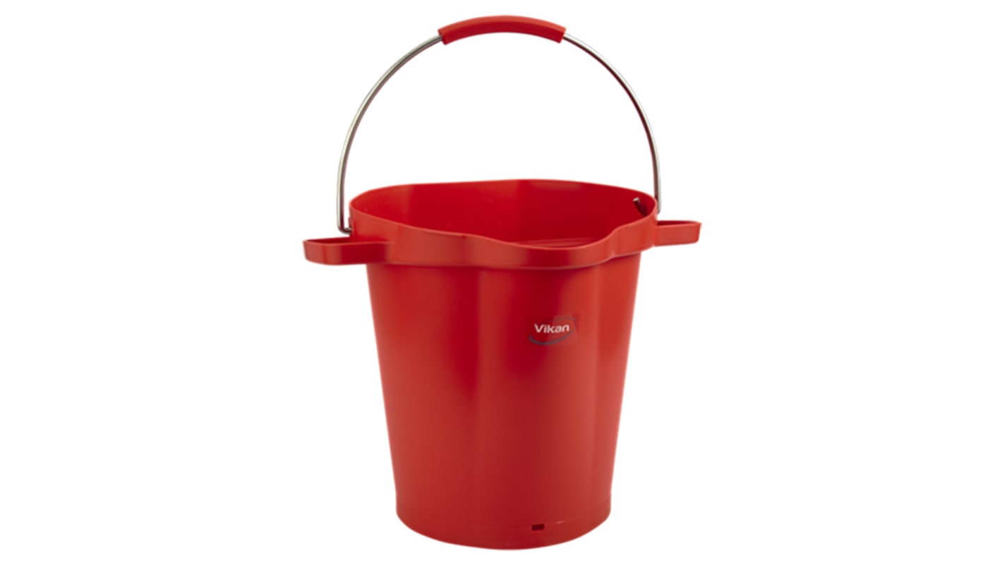 56924 20L Plastic Red Bucket With Handle RS