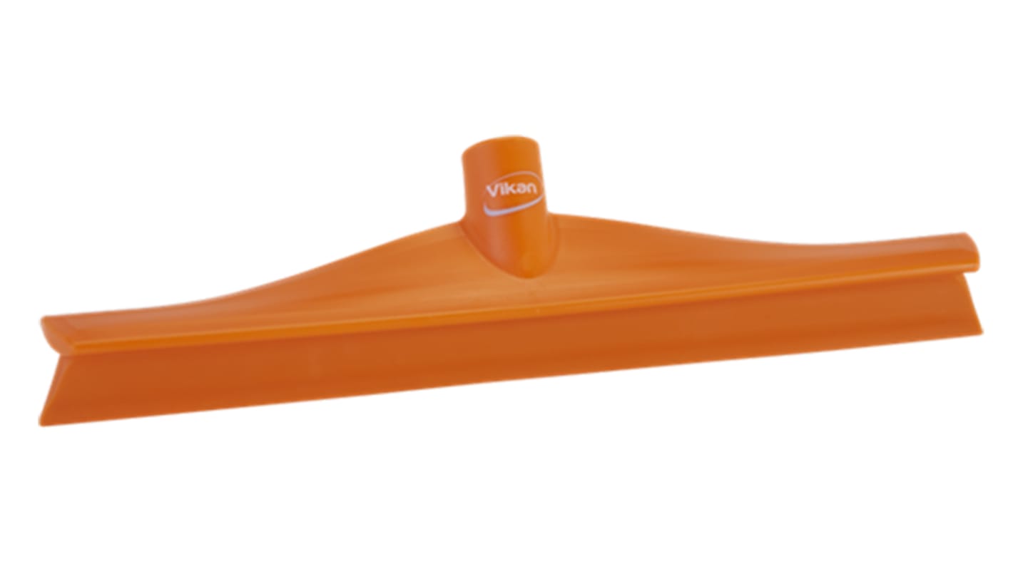 Vikan Abzieher geeignet für Fußböden, Orange, B 400mm x H 90mm x T 80mm