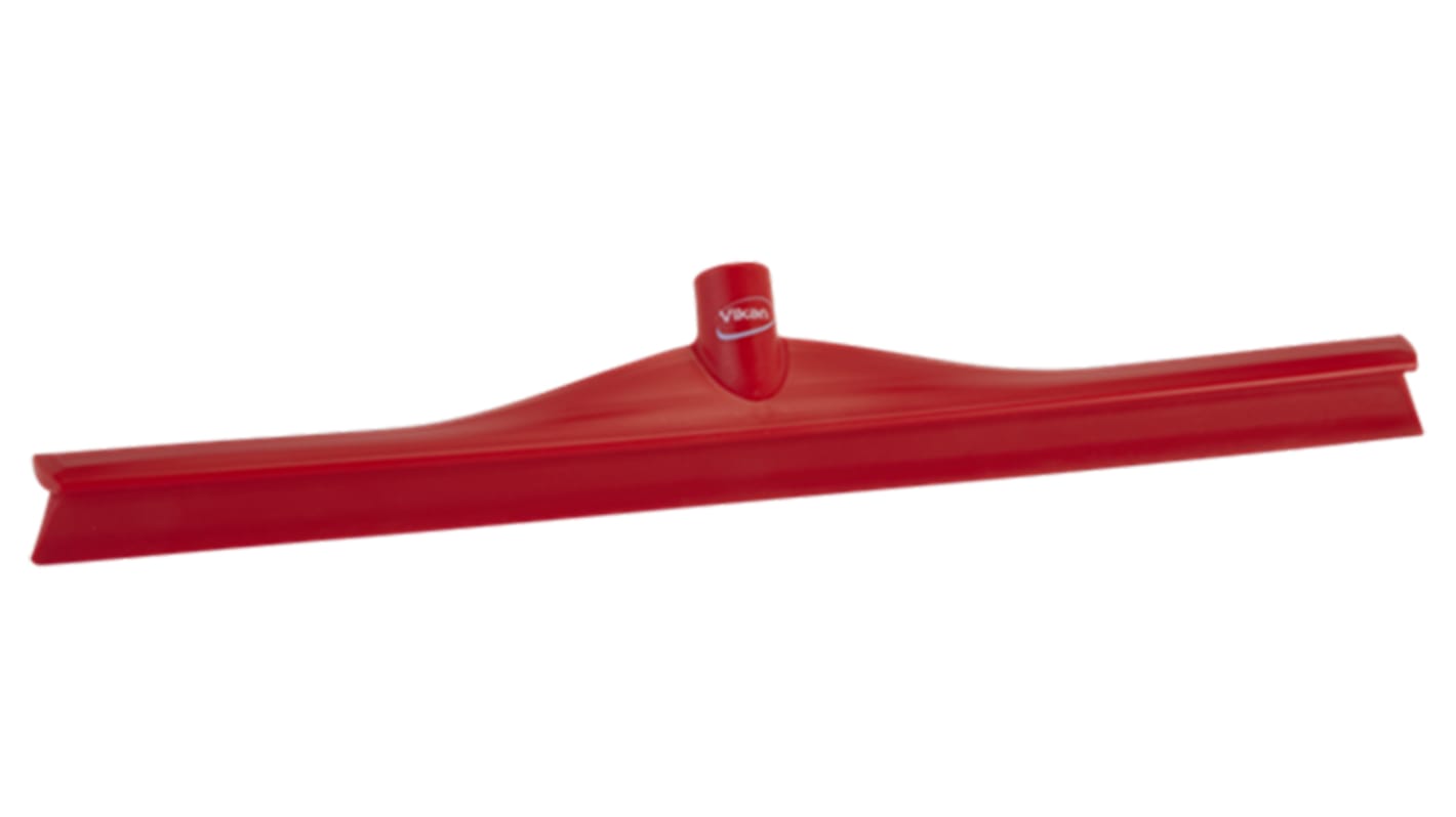 Vikan Red Squeegee, 95mm x 600mm x 80mm, for Floors