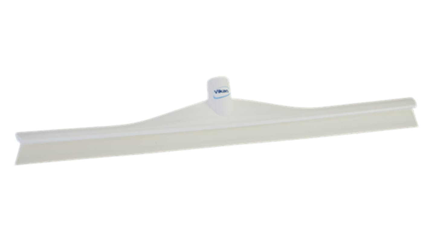 Vikan White Squeegee, 95mm x 600mm x 80mm, for Floors