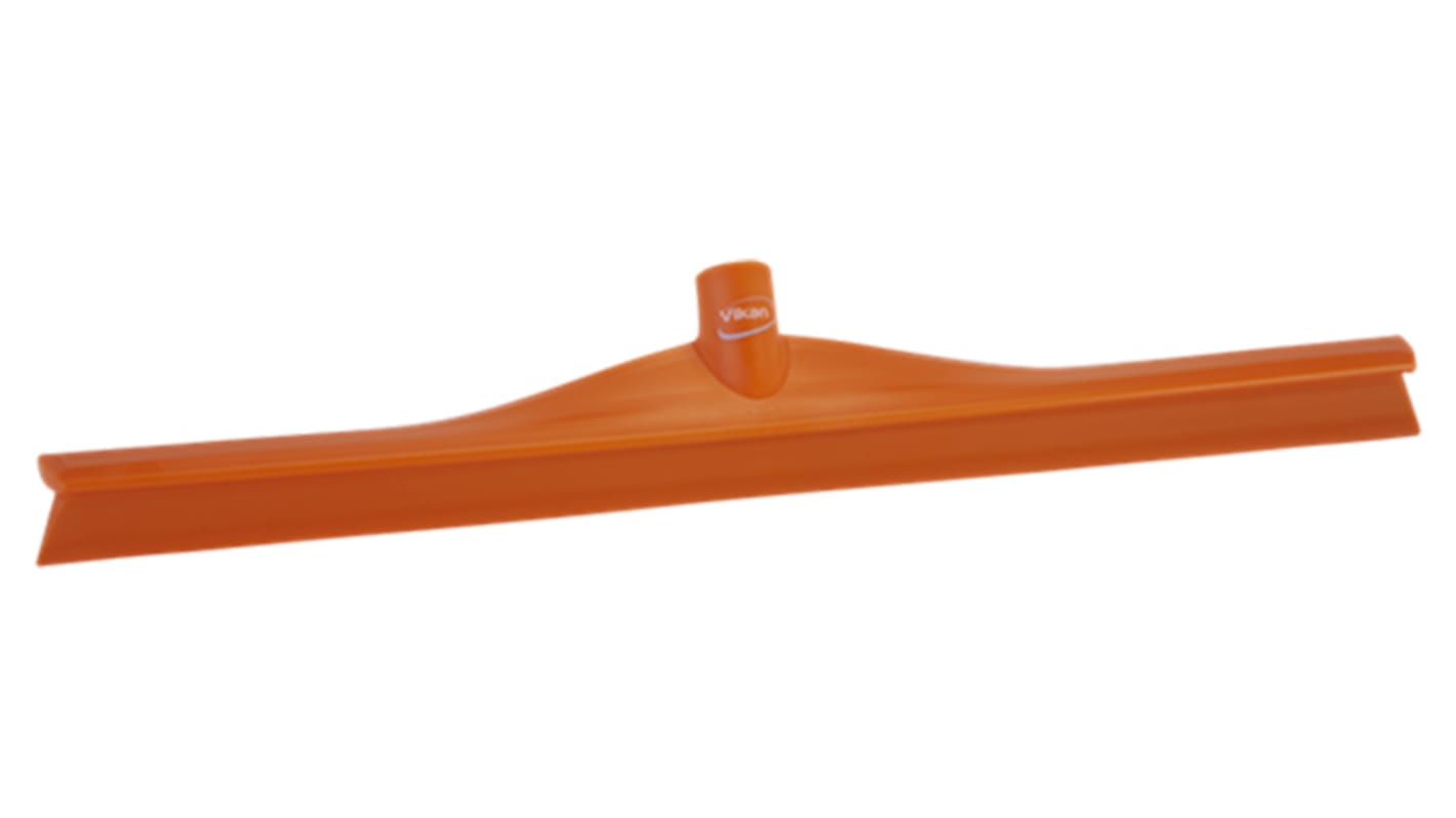 Vikan Abzieher geeignet für Fußböden, Orange, B 600mm x H 95mm x T 80mm