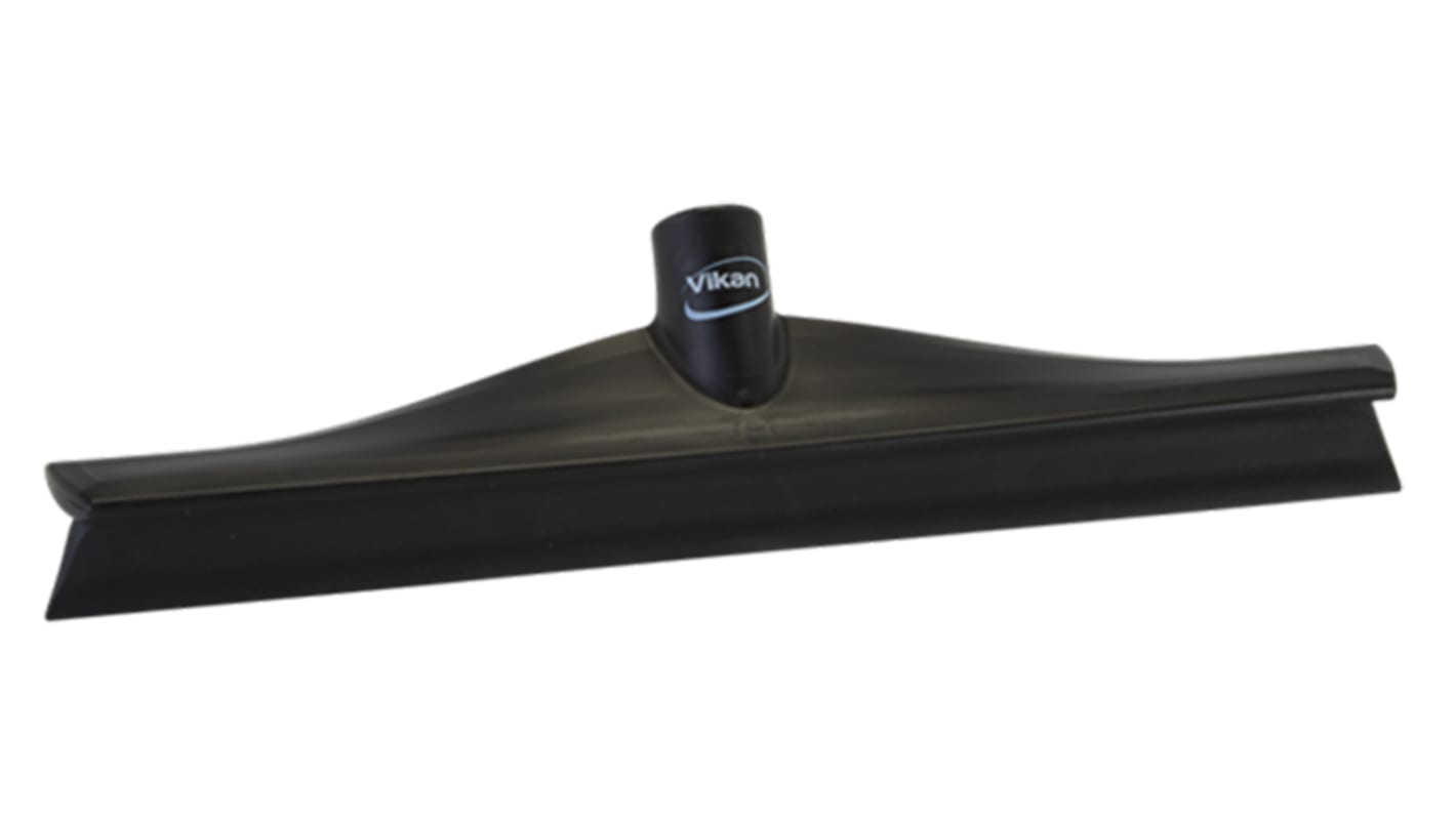 Vikan Black Squeegee, 90mm x 400mm x 80mm, for Floors