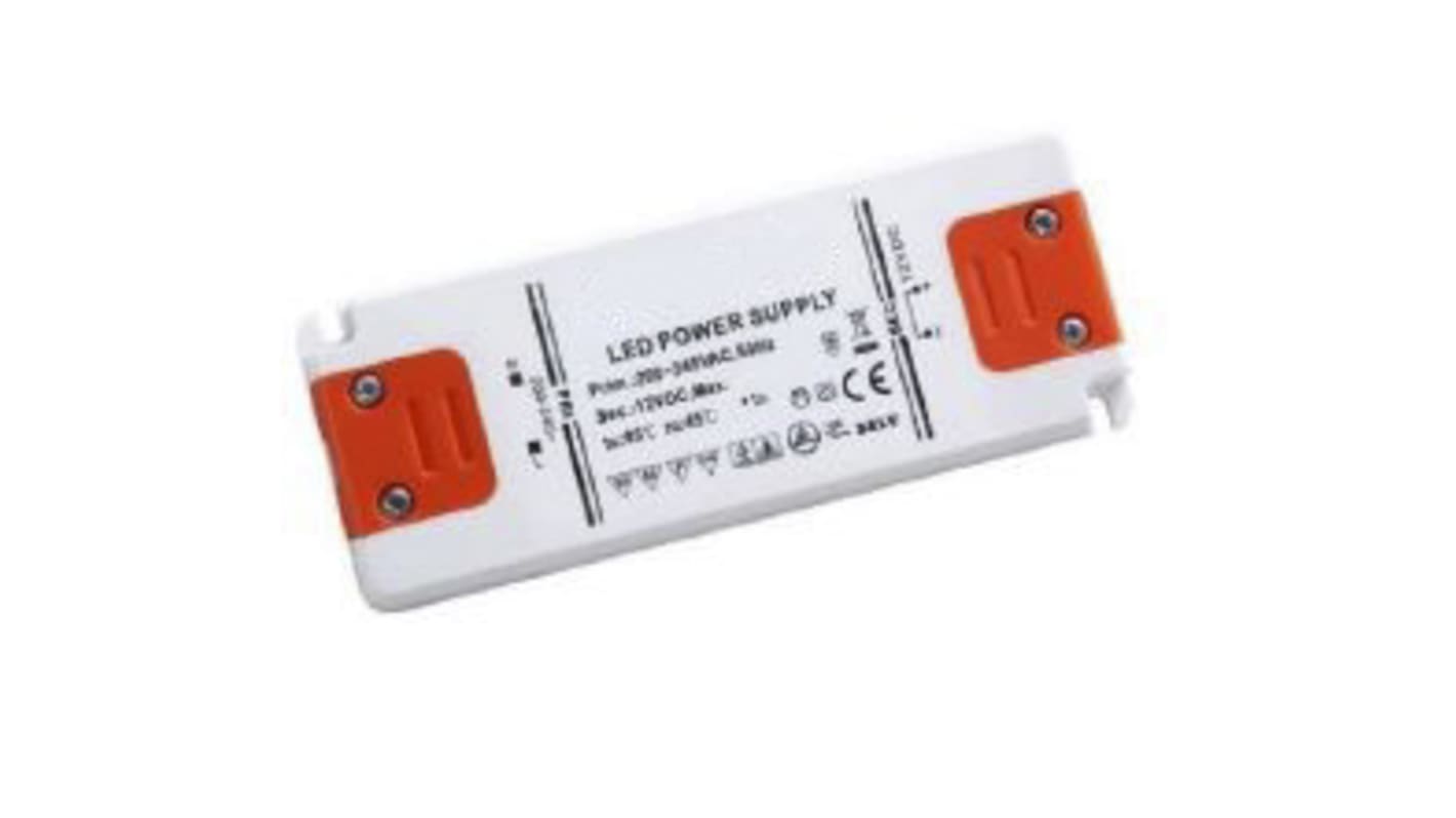 RS PRO LED Driver, 12V Output, 50W Output, 0 → 4.2A Output, Constant Voltage