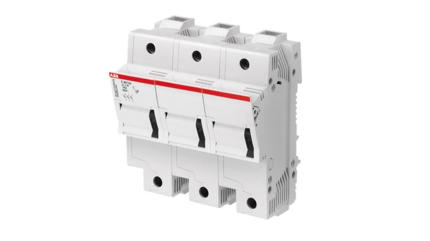 Interrupteur-sectionneur ABB 2CSM, 3P, 125A, 690V c.a.