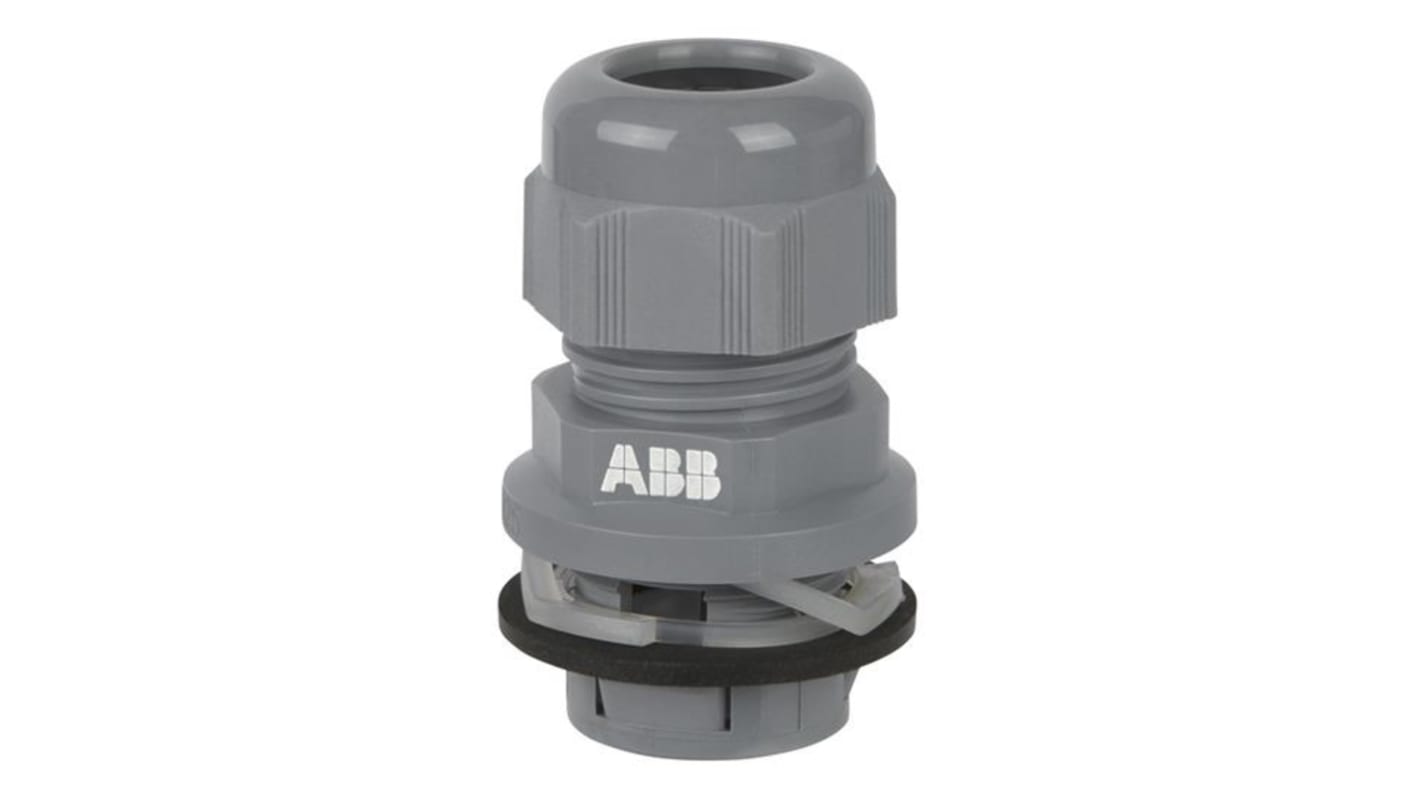 ABB NPG Kabelverschraubung, M16 Nylon Schwarz 5mm/ 10mm