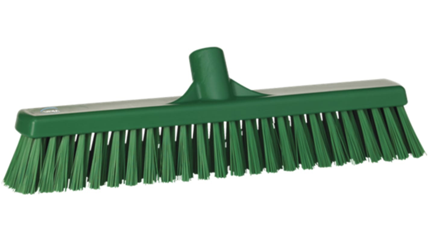 Broom 410mm Soft/Stiff , Green