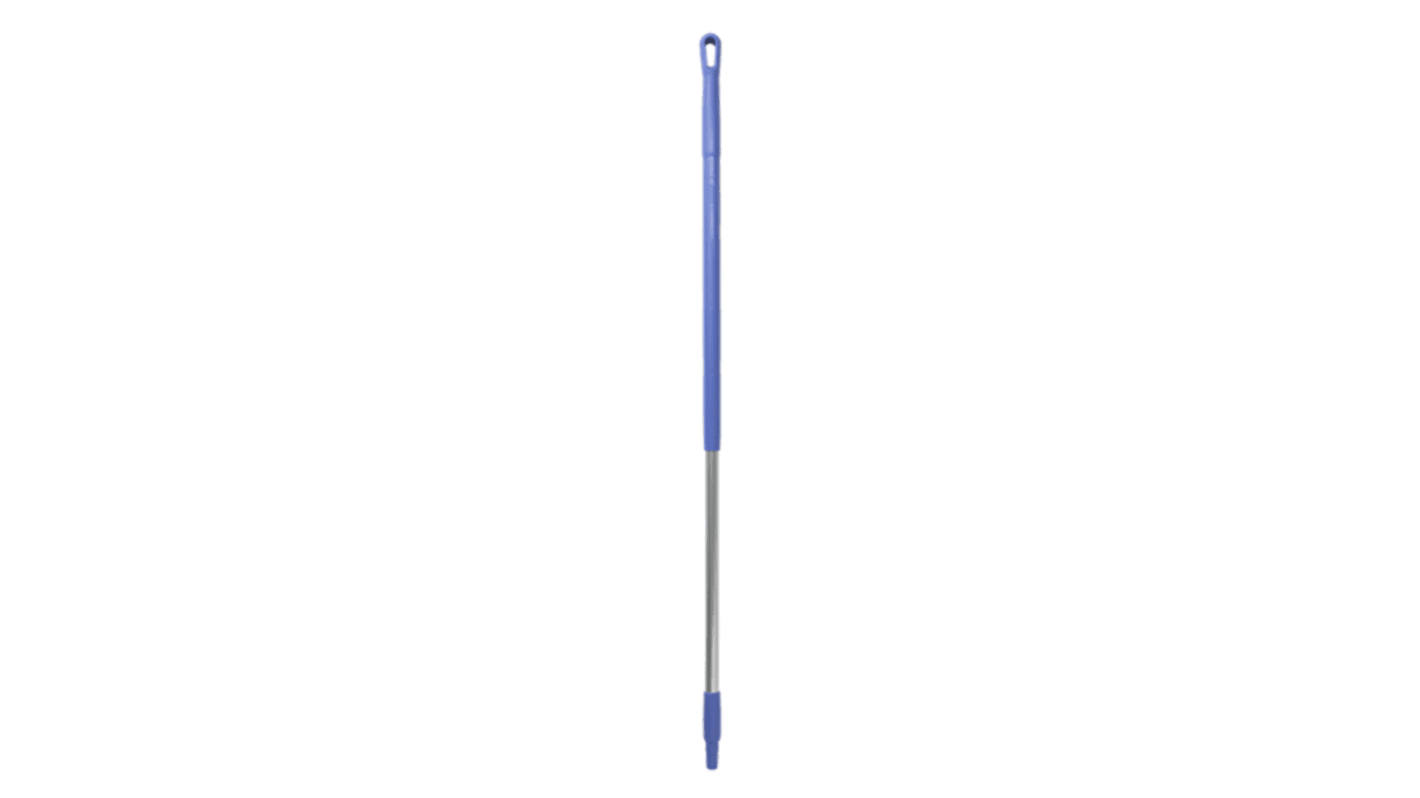 Mango de escoba Vikan, color Morado, long. 1.31m, Ø 31mm, para usar con Escobas Vikan, escobillas de goma Vikan