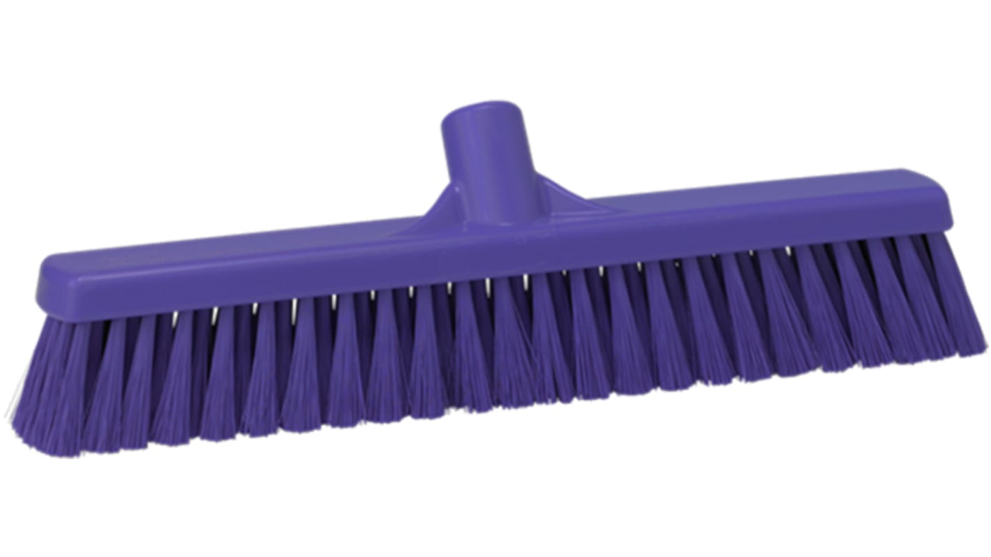 Broom 410mm Soft/Stiff , Purple
