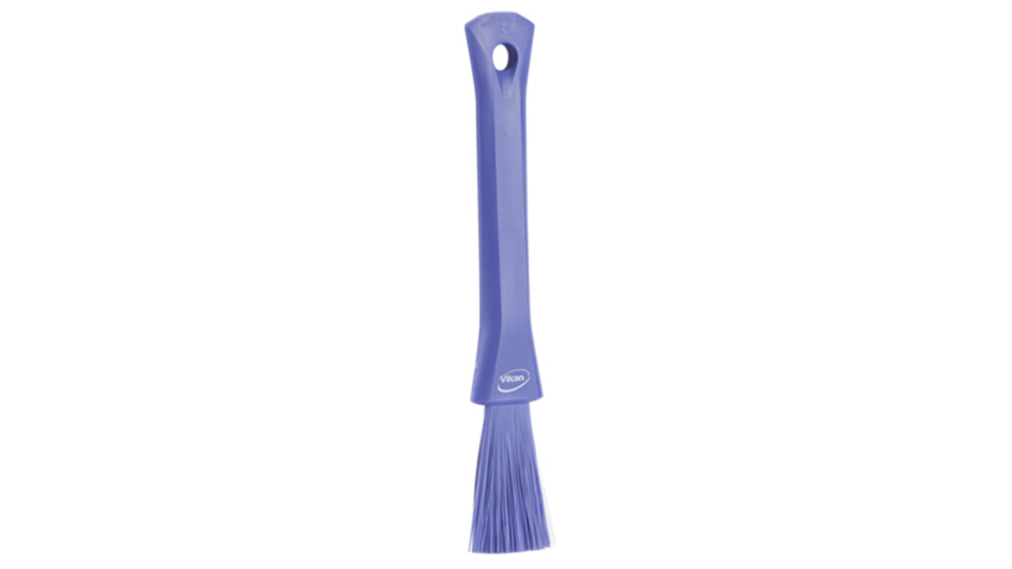 Vikan Soft Bristle Purple Scrubbing Brush, 57mm bristle length, Polyester bristle material