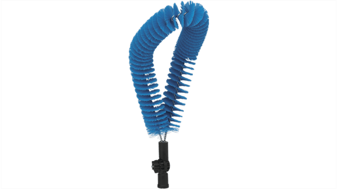 Cepillo Limpiador Vikan 53743 Azul, 25mm Cepillo para el exterior de tuberías, Poliéster para Limpieza industrial