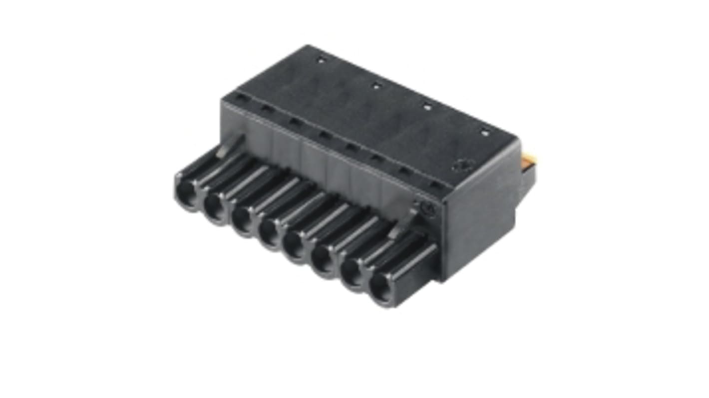 Weidmuller 5.08mm Pitch 13 Way Pluggable Terminal Block, Plug, Through Hole, Screw Termination