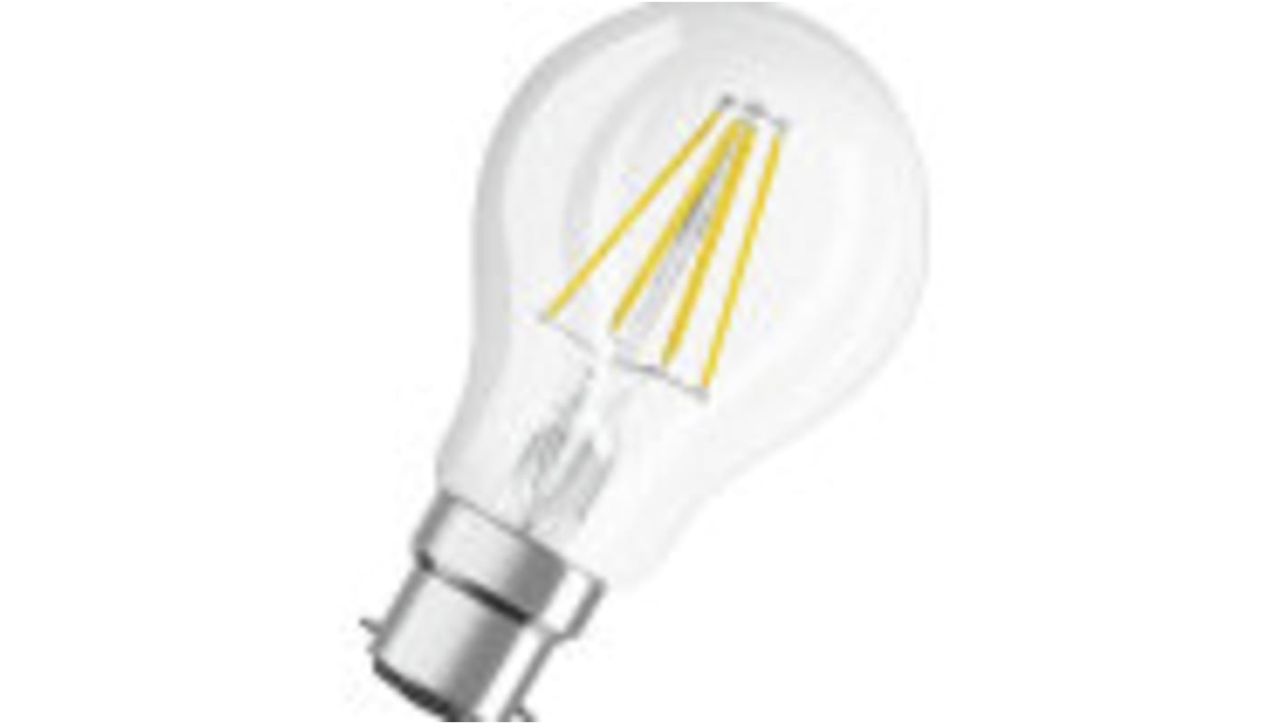 Osram, LED-Filament, LED-Lampe, Kolbenform, , 7 W / 230V, 806 lm, B22 Sockel, 2700K warmweiß