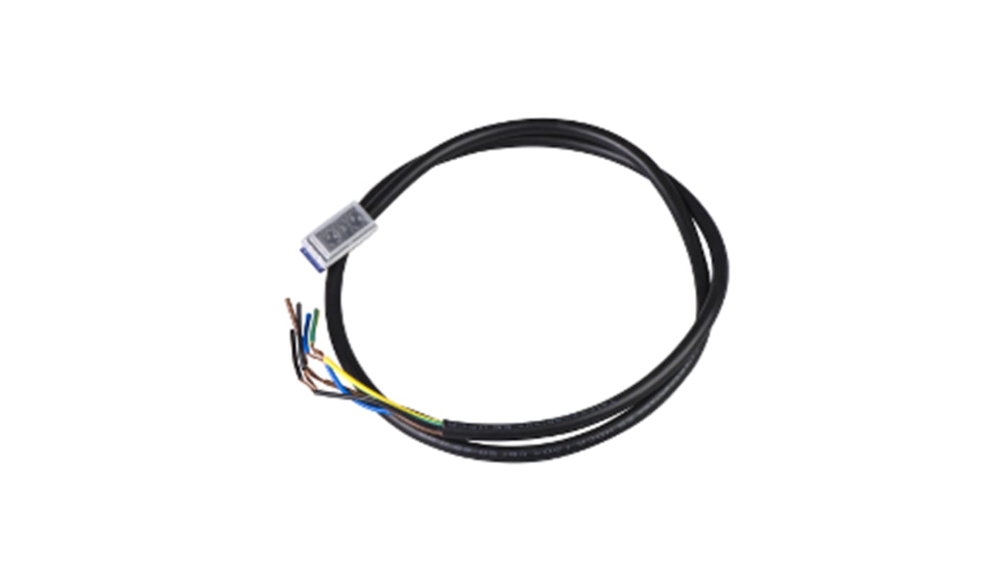 Cable de conexión ZCMC29L3 Telemecanique Sensors, para uso con Interruptor de final de carrera OsiSense XC estándar