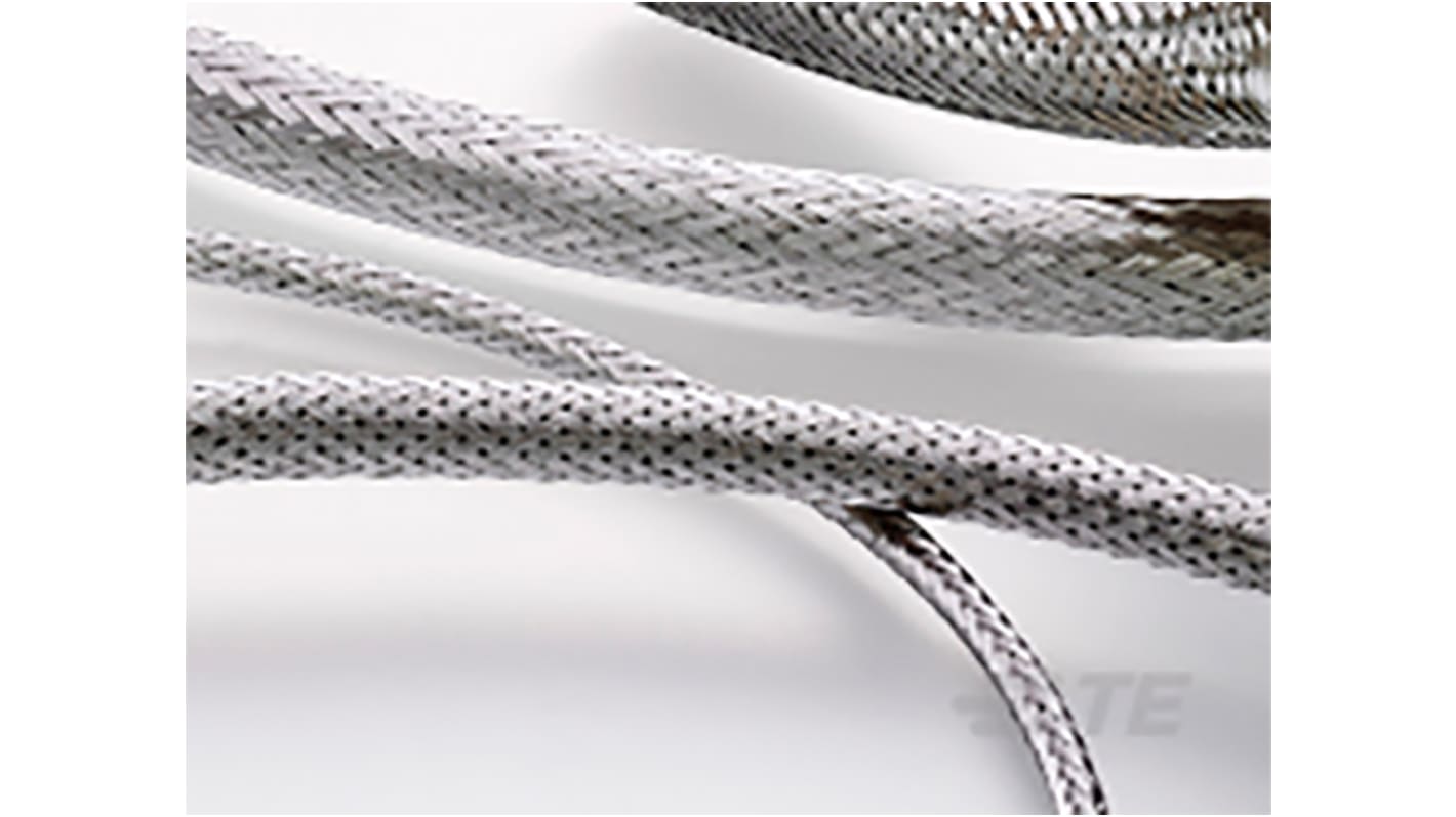 LWB1013.0(10) TE Connectivity Braided Copper Cable Sleeve, 3mm
