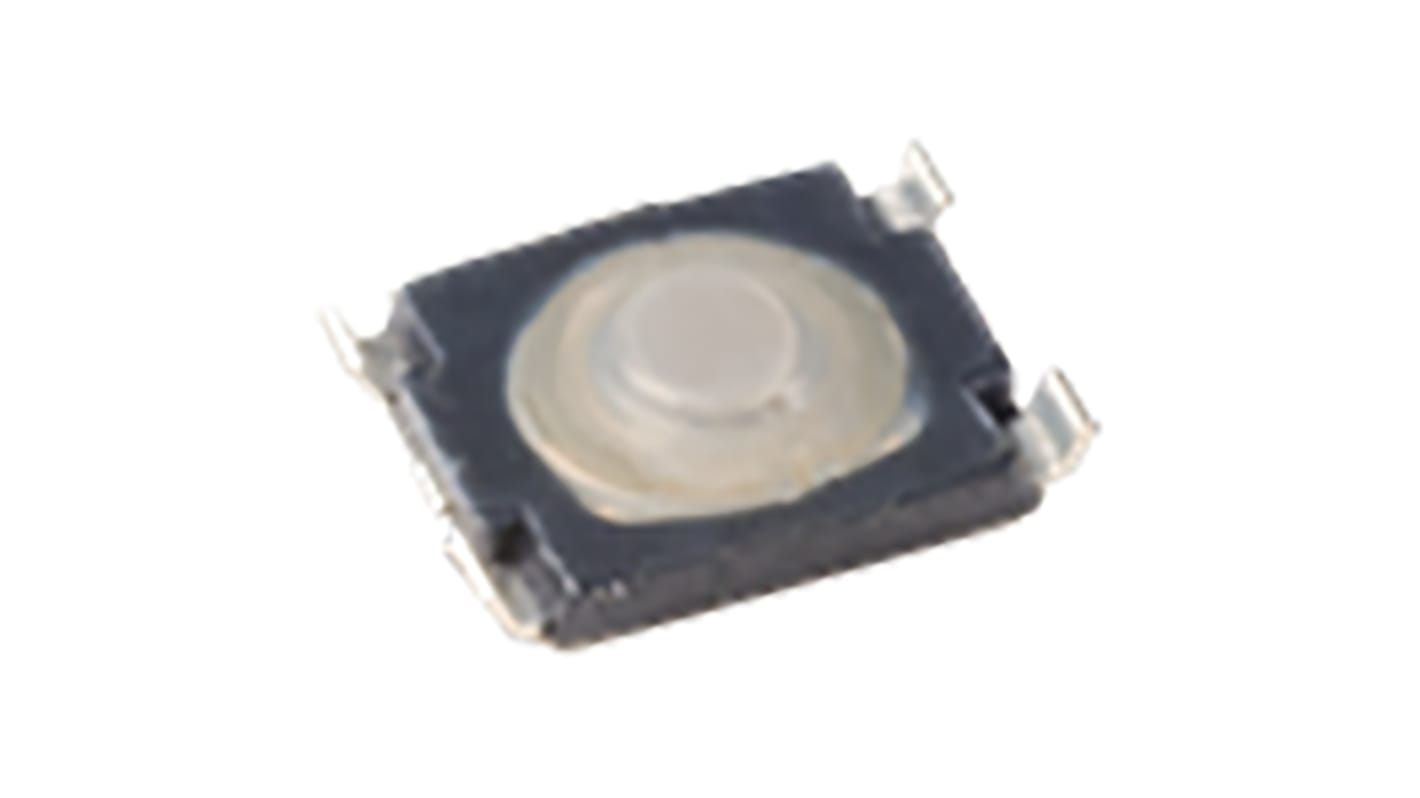 IP68 Top Tactile Switch, SPST 50 mA 0.65mm Surface Mount