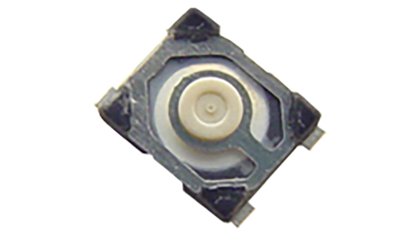 IP54 Top Tactile Switch, SPST 50 mA 0.65mm Surface Mount