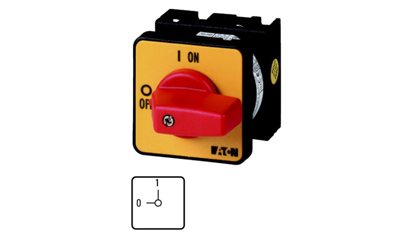 Interrupteur à came Eaton Eaton Moeller, 2 contacts , 2P, 20A