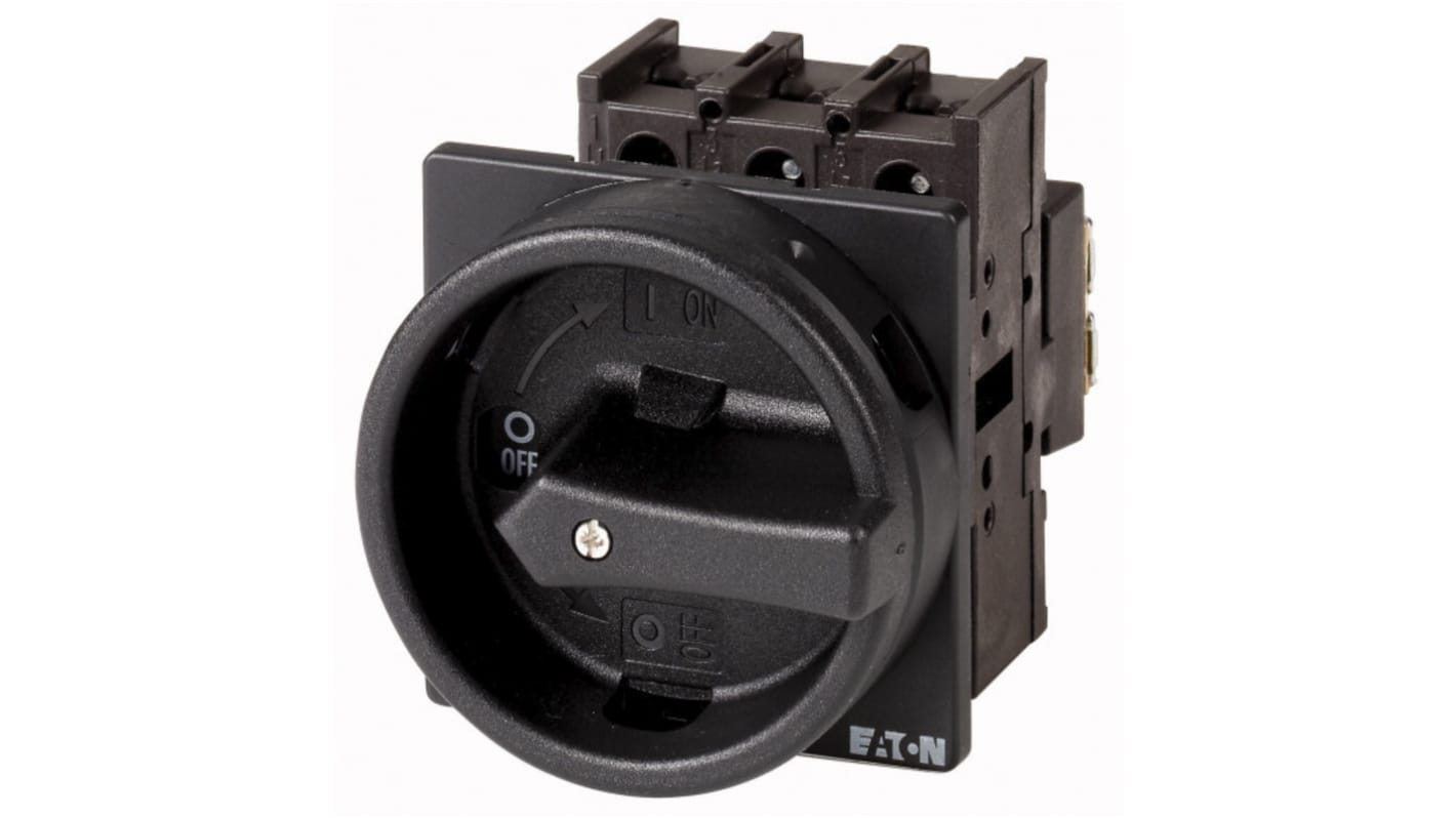 Interruttore di isolamento Eaton 070194 P1-25/EA/SVB-SW/HI11 serie Eaton Moeller, 3P, NO/NC, 25A, 690V ca, Montaggio a