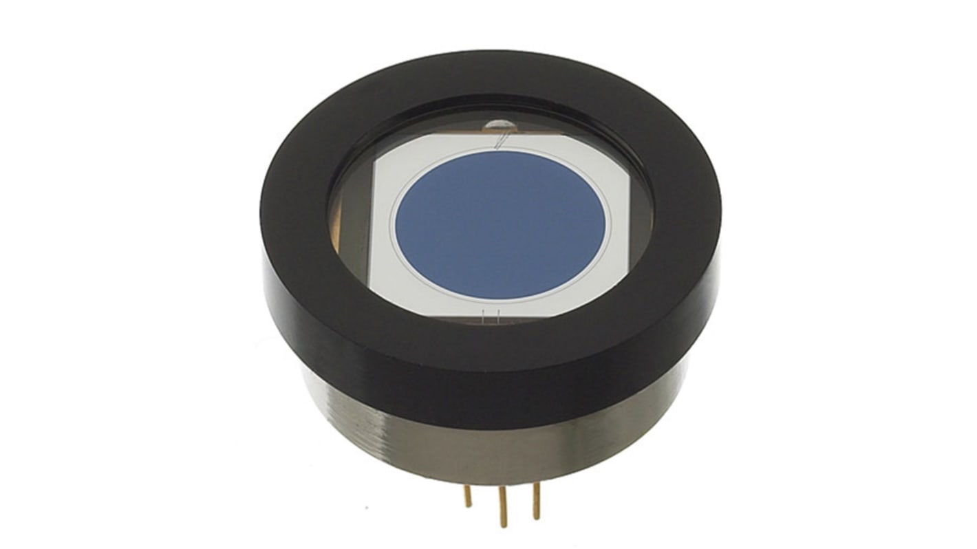 OSI Optoelectronics UV Fotodiode 254nm Si, THT Flaches Profil-Gehäuse 3-Pin