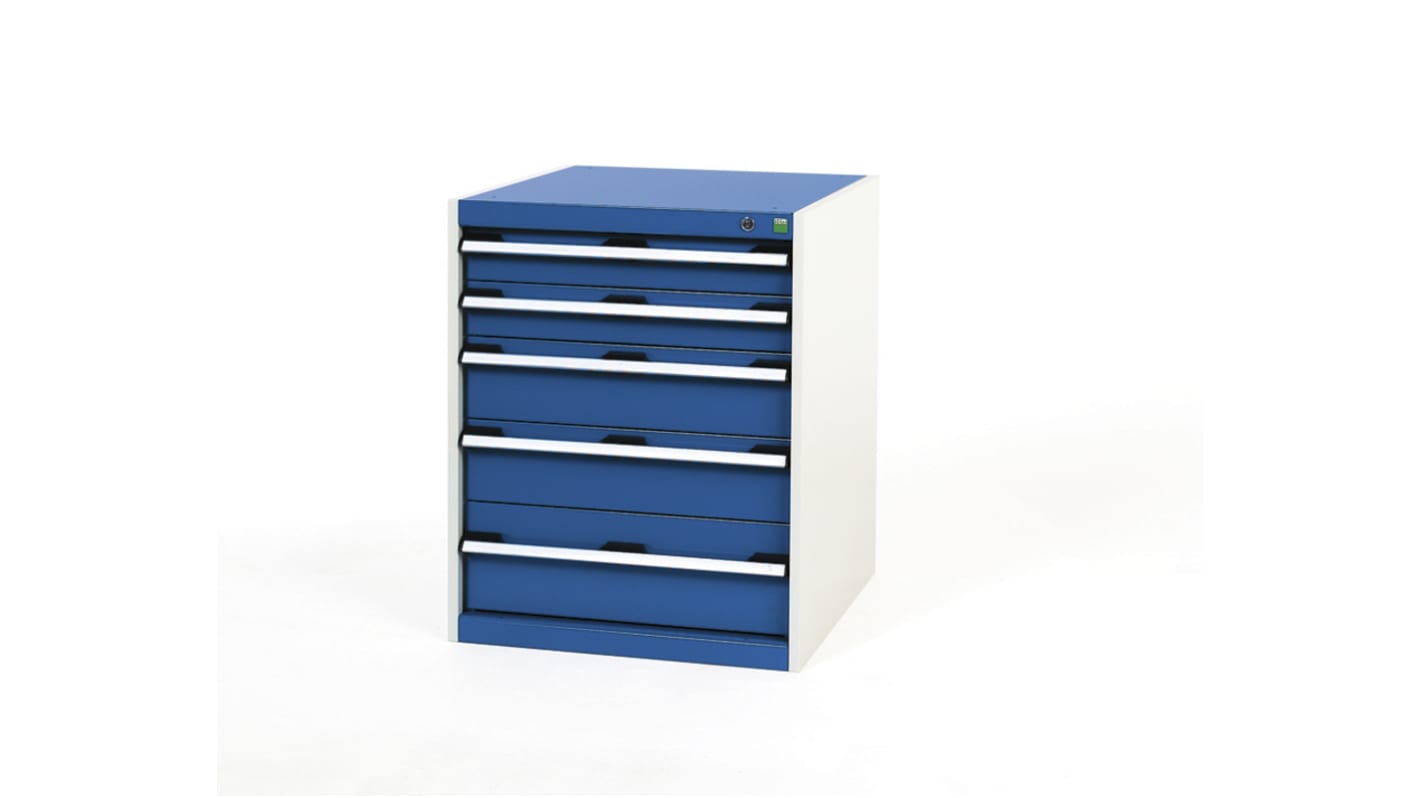 Bott Drawer Unit, 800mm x 650mm x 650mm, Blue, Grey