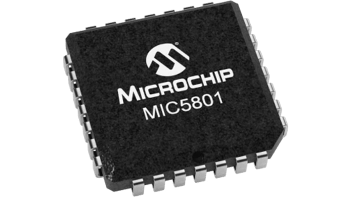 Verrou à 8 bits MIC5801YV, Type D Collecteur ouvert SOIC 28 broches 8