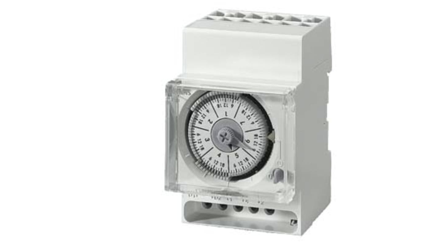 Siemens Analog DIN-Schienen-Zeitschaltuhr, 230 V, 1-Kanal