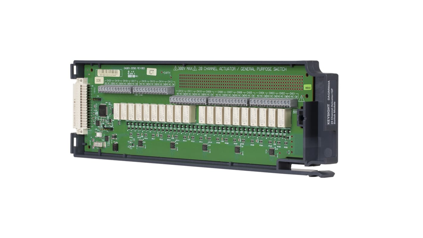 Blok zaciskowy do akwizycji danych Siłownik / moduł przełącznika GP Keysight Technologies do: System akwizycji danych