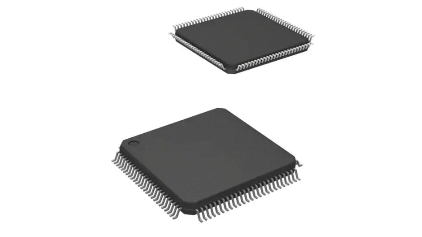 Microcontrolador STMicroelectronics STM32F103VET7, núcleo ARM Cortex M3 de 32bit, RAM 64 kB, 72MHZ, LQFP de 100 pines