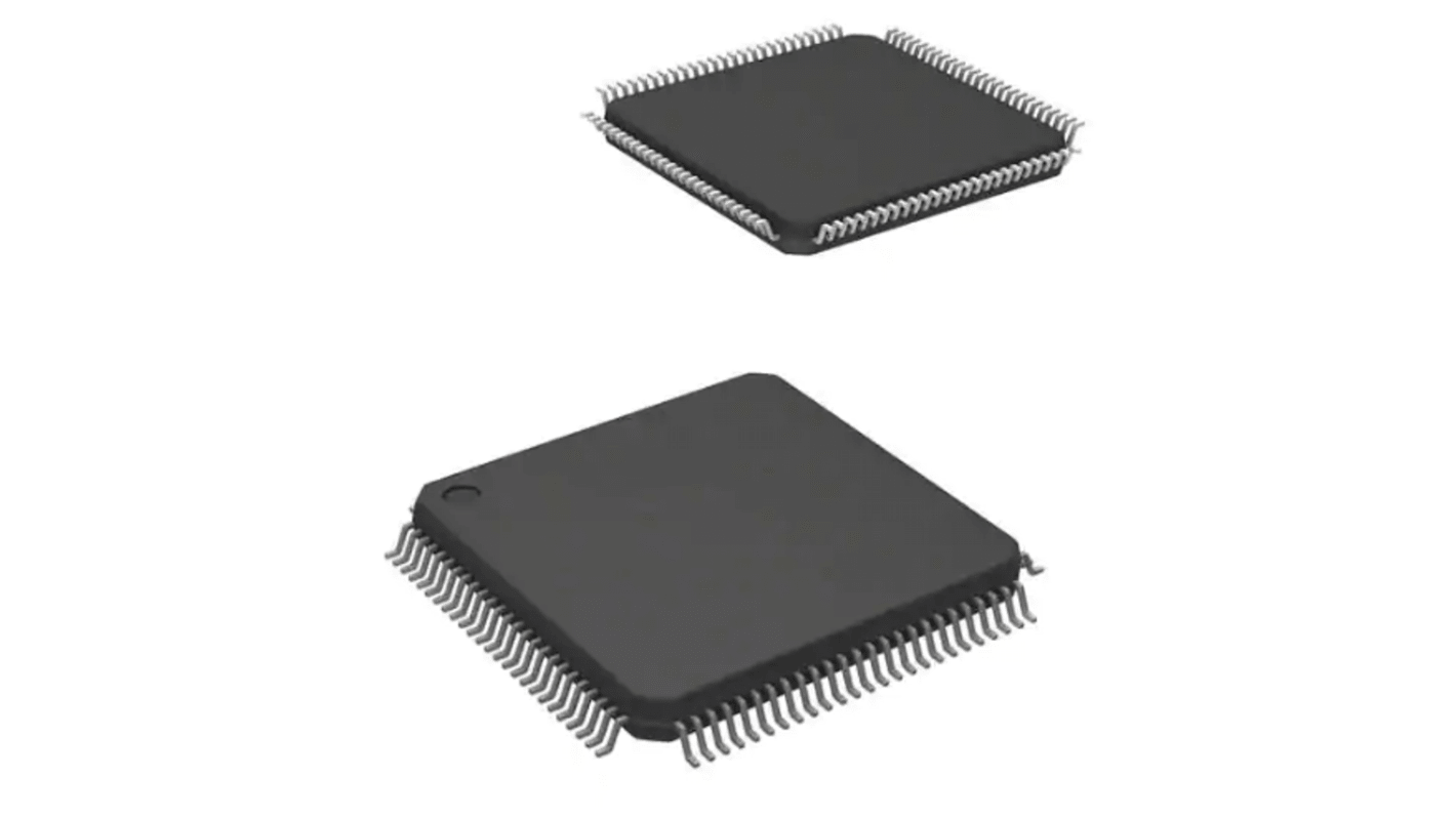 STMicroelectronics STM32F103VFT6, 32bit ARM Cortex M3 Microcontroller, STM32F1, 72MHz, 768 kB Flash, 100-Pin LQFP