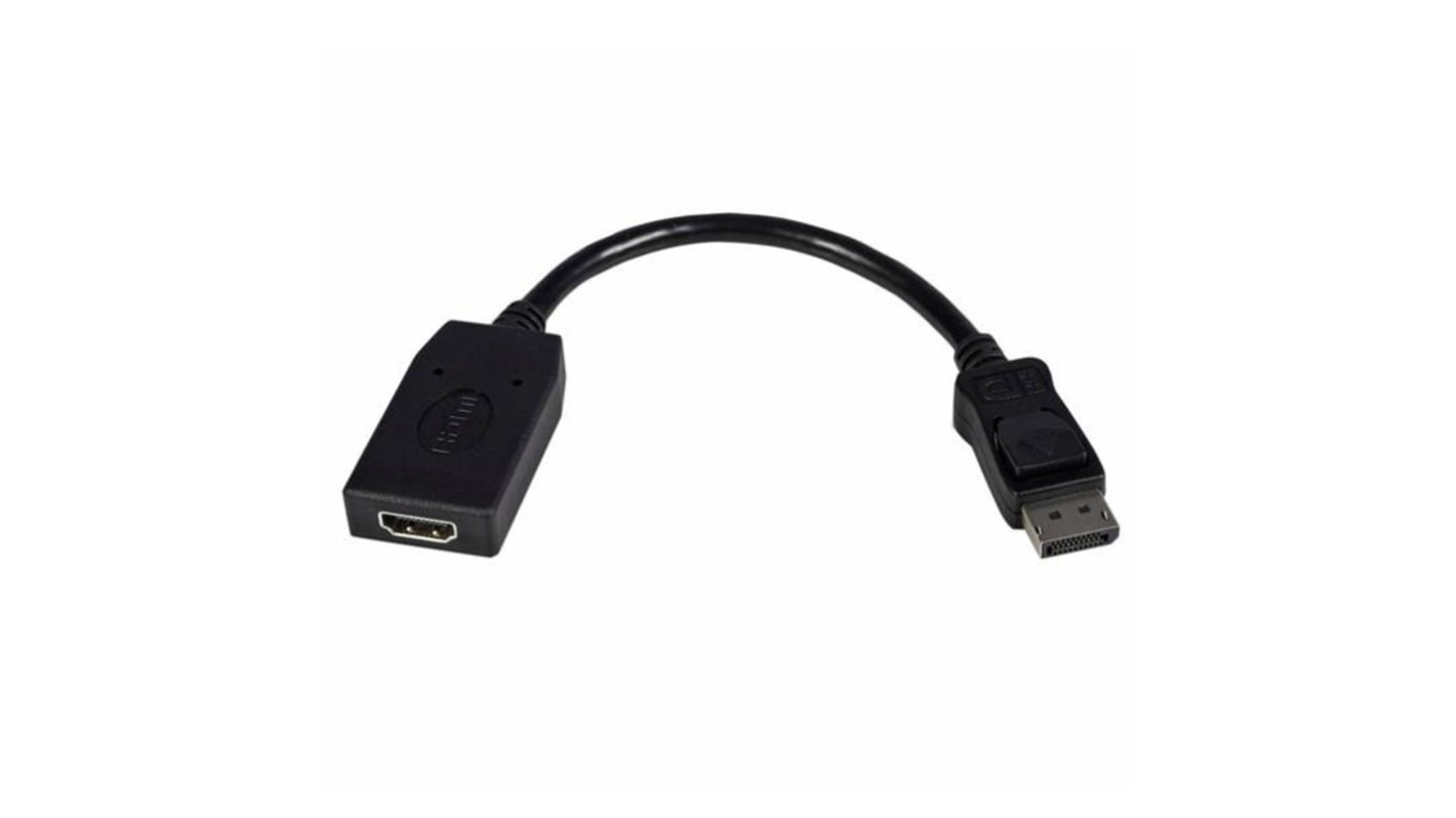DP2HDMI DisplayPort to HDMI Adapter, 127mm Length 1920 x 1200 Maximum