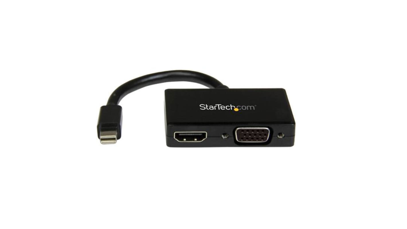 MDP2HDVGA 2 port Mini DisplayPort to HDMI, VGA Adapter, 150mm Length 1920 x