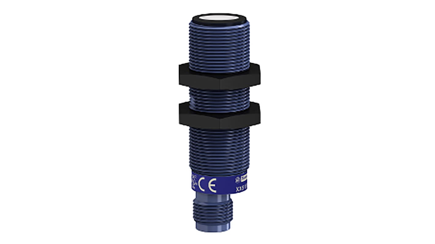 Telemecanique Sensors Ultrasonic Barrel-Style Proximity Sensor, M18 x 1, 100 → 1000 mm Detection, Analogue