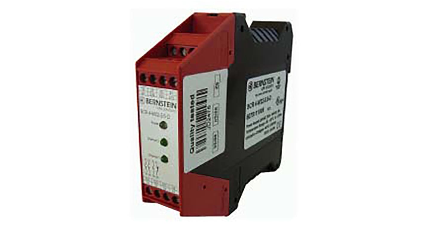 Bernstein AG Single-Channel Two Hand Control Safety Relay, 24V ac/dc